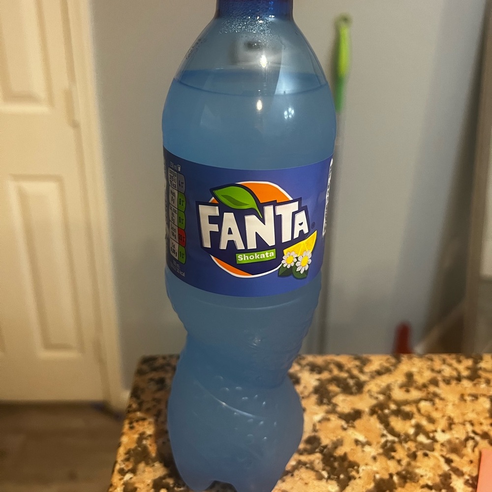 Exotic pop soda Fanta Shokata